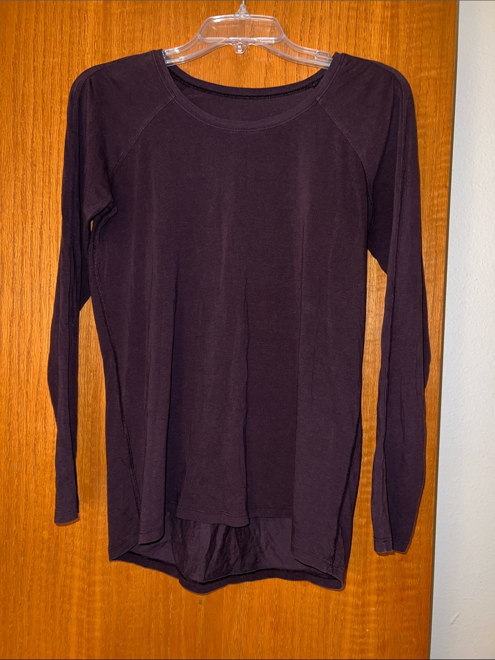 Lululemon Long Sleeve Women's Crewneck Top - Plum - Picture 1 of 3